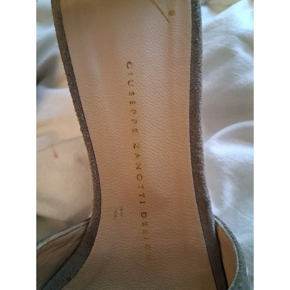Giuseppe Zanotti Koka Jasmin Espadrille Wedge Heels Size 38